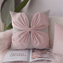 18&quot;x18&quot; Vintage Bowknot Girls Throw Pillow Cover Case Sofa Bed Cushion Cover  - £18.89 GBP