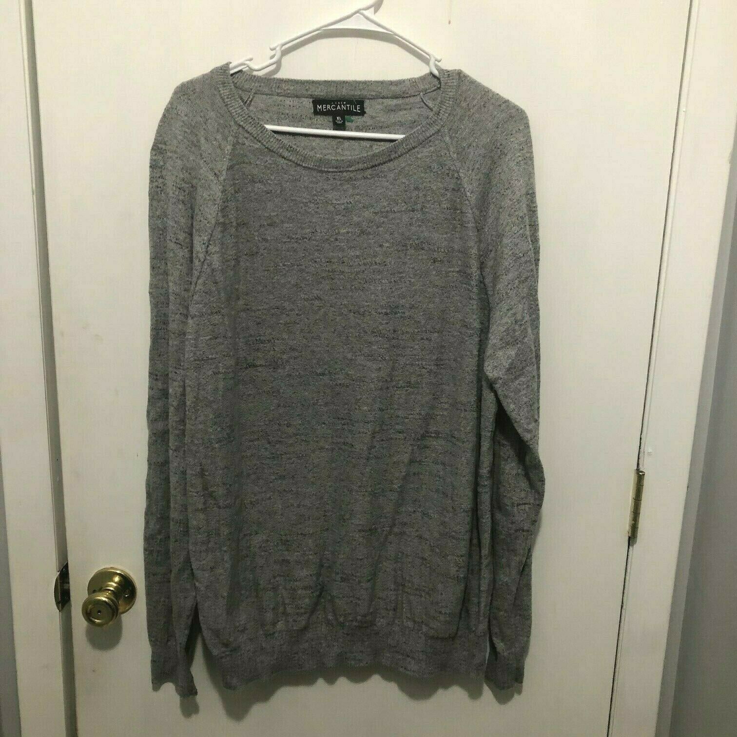 J. Crew Mercantile Textured Cotton Crewneck Sweater Men&#39;s XL - $14.84