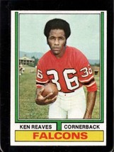 1974 Topps #317 Ken Reaves Exmt Falcons *SBA10765 - £1.37 GBP