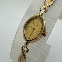 Bulova Women 10k RGP GF Band Swiss Hand Wind Mechanical Watch ~ For Part... - $32.29