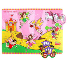 Peg Puzzle with Knobs - Fairy - £25.53 GBP