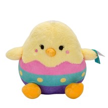 Kellytoy Easter Egg Chick Plush 8&quot; New Tag Stuffed Animal Spring Yellow Pink - £12.54 GBP