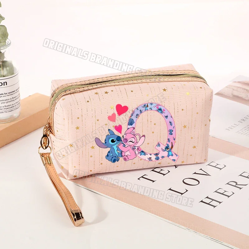 Lilo Stitch Disney Cosmetic Bag for Women Cartoon Storage -18X10X7.5cm S... - $76.90 MXN