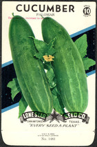 Palomar Cucumber Lone Star 10¢ Seed Pack - £4.72 GBP