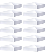 Taiyin Pyramid White PVC Vinyl Post Top Caps, Fence Post Caps, Deck Post... - $40.26