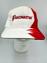 Vtg 90&#39;s Hat Kati Headwear Fracmaster Cap Red White Sharktooth Adjustabl... - $14.50