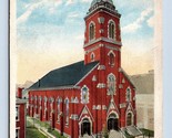 S.Xavier Romana Cattolica Chiesa Parkersburg West Virginia Wv Unp Wb Car... - $4.03