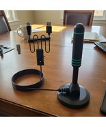 Wave Max Indoor TV Antenna 4K Ultra HD Signal Booster No Subscriptions 1... - $280.49 MXN