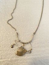vtg designer artsy sterling necklace Unique needs repair - £154.79 GBP