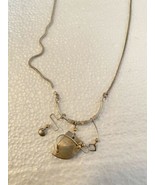 vtg designer artsy sterling necklace Unique needs repair - $3,734.54 MXN
