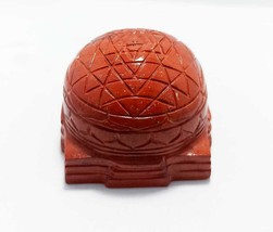 Shree Yantra In Natural Jasper Gemstone Shri Yantra In Dome Shape 400 Grams - £208.91 GBP