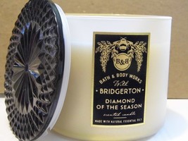 Bridgerton Diamond Of The Season Bath &amp; Body Works 3 Wick Candle 14.5OZ New - £24.72 GBP