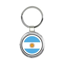 Argentina : Gift Keychain Flag Never Underestimate The Power Argentine Expat Cou - £6.42 GBP