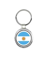 Argentina : Gift Keychain Flag Never Underestimate The Power Argentine E... - $149.08 MXN