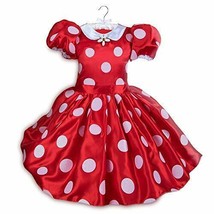 Disney Minnie Mouse Red Dress Costume for Kids Red - $92.98