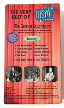 NEW- Very Best of The Ed Sullivan Show V.1 &amp; 2 Beatles Elvis Stones Doors VHS - £7.79 GBP