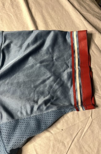 Vintage Houston Oilers Warren Moon Football Jersey Faded Tag Blue #1 NFL Footbal Item image 5