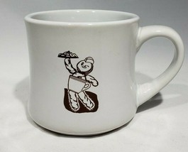 Vintage Dunkin Donuts Coffee Mug Dunkie Man Logo Heavy Diner Style 14 fl oz - $19.95