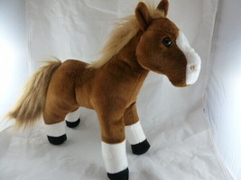 Plush Wild Republic Cuddlekins Brown Horse 13&quot; Excellent condition and SO Soft - £10.16 GBP