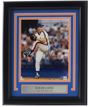 David Kegel New York Mets Unterzeichnet Eingerahmt 8x10 Baseball Foto Bas - £128.37 GBP