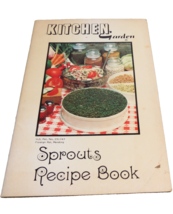 Sprouts Recipe Book 1972 Vintage Sprout Cookbook by Kitchen Garden Utah - $7.84