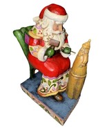 Jim Shore Carved With Care Christmas Woodworking Santa Heartwood Creek 7... - €97,02 EUR