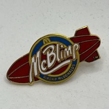 McDonald’s McBlimp Airship Blimp Employee Crew Restaurant Enamel Lapel H... - £6.35 GBP
