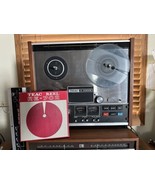 TEAC A-2300S Tape Deck &amp; RE-702 Take Up Reel Clean Serviced See Video Demo - £547.58 GBP