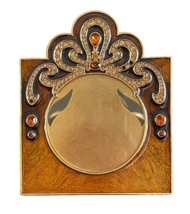 Jay Strongwater Tiara Crystals Enamel Picture Photo Frame - £280.54 GBP