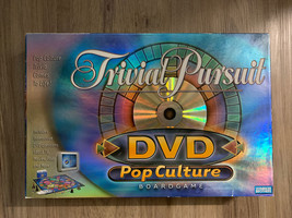 Trivial Pursuit DVD Pop Culture Board Game Trivia Questions Complete - £18.99 GBP