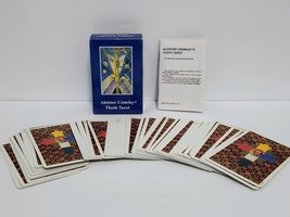 Vintage Aleister Crowley Thoth Tarot Cards (Made In Belgium) 78 Cards + Hex - $116.81