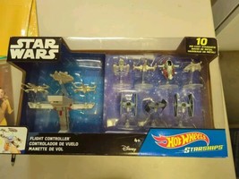 Hot Wheels Star Wars Die Cast Star Ships 10 Packs W/flight Controller Ma... - $29.03