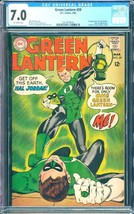 Green Lantern #59 (1968) CGC 7.0 -- 1st Guy Gardner; Origin of Green Lan... - £583.15 GBP