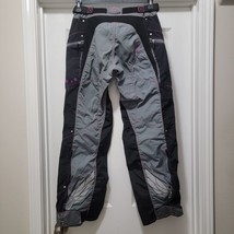 Troy Lee Designs Rev Off-Road Motocross Black Gray Pink Pants Girls Size 7/8 - £37.48 GBP