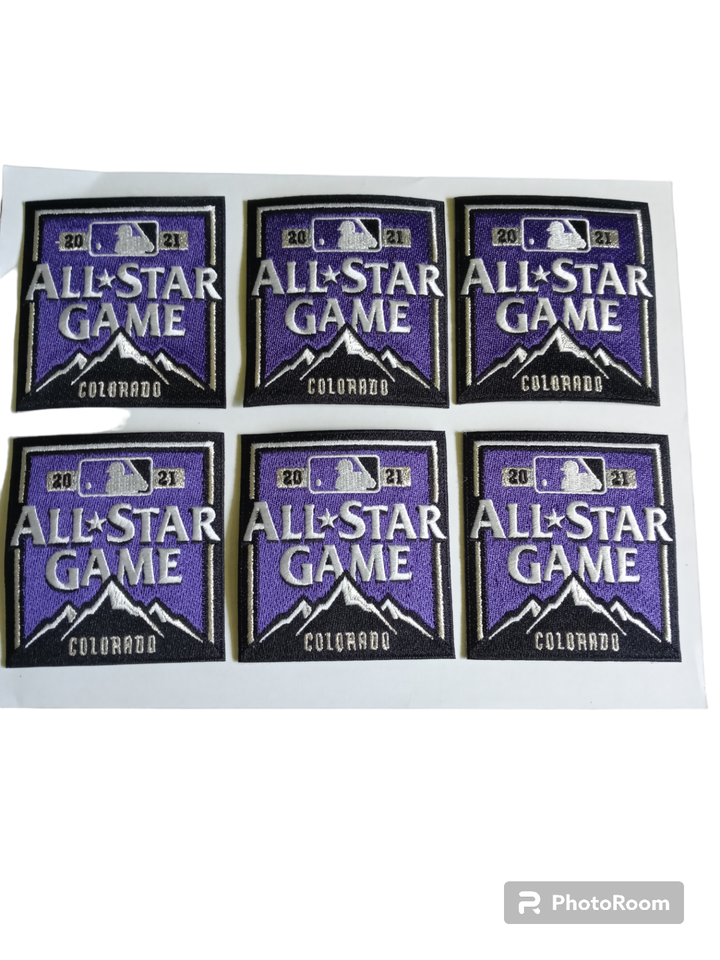 2020-21 MLB All-Star Colorado Rockies 6 Pack Embroidered Patch Size 3.25" x 3.5" - $46.71