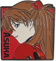 Neon Genesis Evangelion Asuka Lapel Pin Anime Licensed NEW WITH TAG - £5.32 GBP