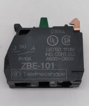   ZBE-101 Contact Block, 10Amp, 240/600VAC, 1NO  - $7.25