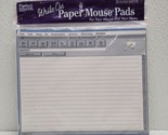 Perfect Print Write On Paper Mouse Pad 30 Sheets Sealed Vintage Retro No... - $12.77