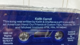 NEW Sealed KEITH CARROLL Cassette Tape Scarce Custom Christmas Soldier Gift 1990 - £23.11 GBP