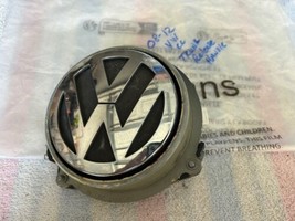  VW Golf Passat Beetle REAR BOOT TAILGATE HANDLE FLIP BADGE Chrome 3C582... - $44.10