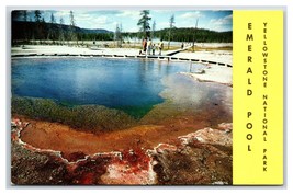 Emerald Pool Yellowstone National Park UNP Chrome Postcard V1 - £1.51 GBP