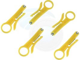 5pcs Pack RJ45 Cat5 Cat6 Punch Down Network UTP Cable Cutter Stripper - £7.01 GBP