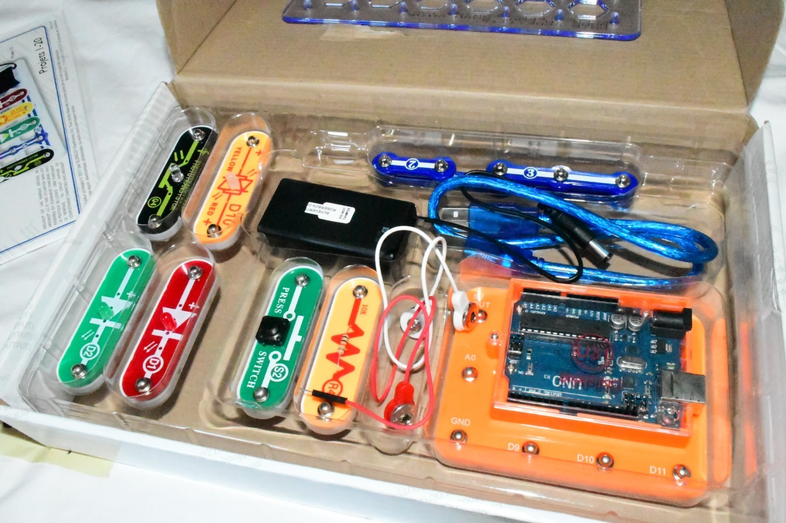Snapino Snap Circuits Elenco Coding set MINT COMPLETE RARE W3A4 Item image 3