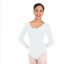 Body Wrappers BWC326 White Women&#39;s XXLarge (Fits  XLarge) Long Sleeve Le... - $25.73