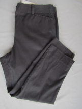 Talbots pants The Perfect Crop curvy Size 10 black cotton blend  inseam 24&quot; - $17.59