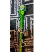 Dog Lover/Groomer&#39;s Magic Wand with Green Fluorite Crystal Point - $367.51 MXN