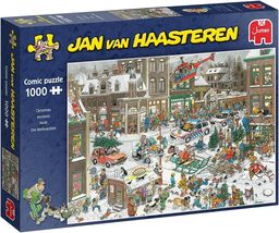 NEW Jumbo Jigsaw Puzzle 1000 Pieces 13007 Jan van Haasteren Christmas - $26.25