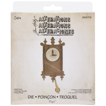 Sizzix Tim Holtz Alterations Collection  Bigz Die  Halloween  Wall Clock  - £34.38 GBP