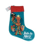 Marvel Guardians of Galaxy Groot / Rocket Holiday Christmas Stocking NEW - £11.81 GBP