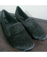 NINE WEST Black Cow Leather Lavalu Loafers Women&#39;s Size 8M - $18.69